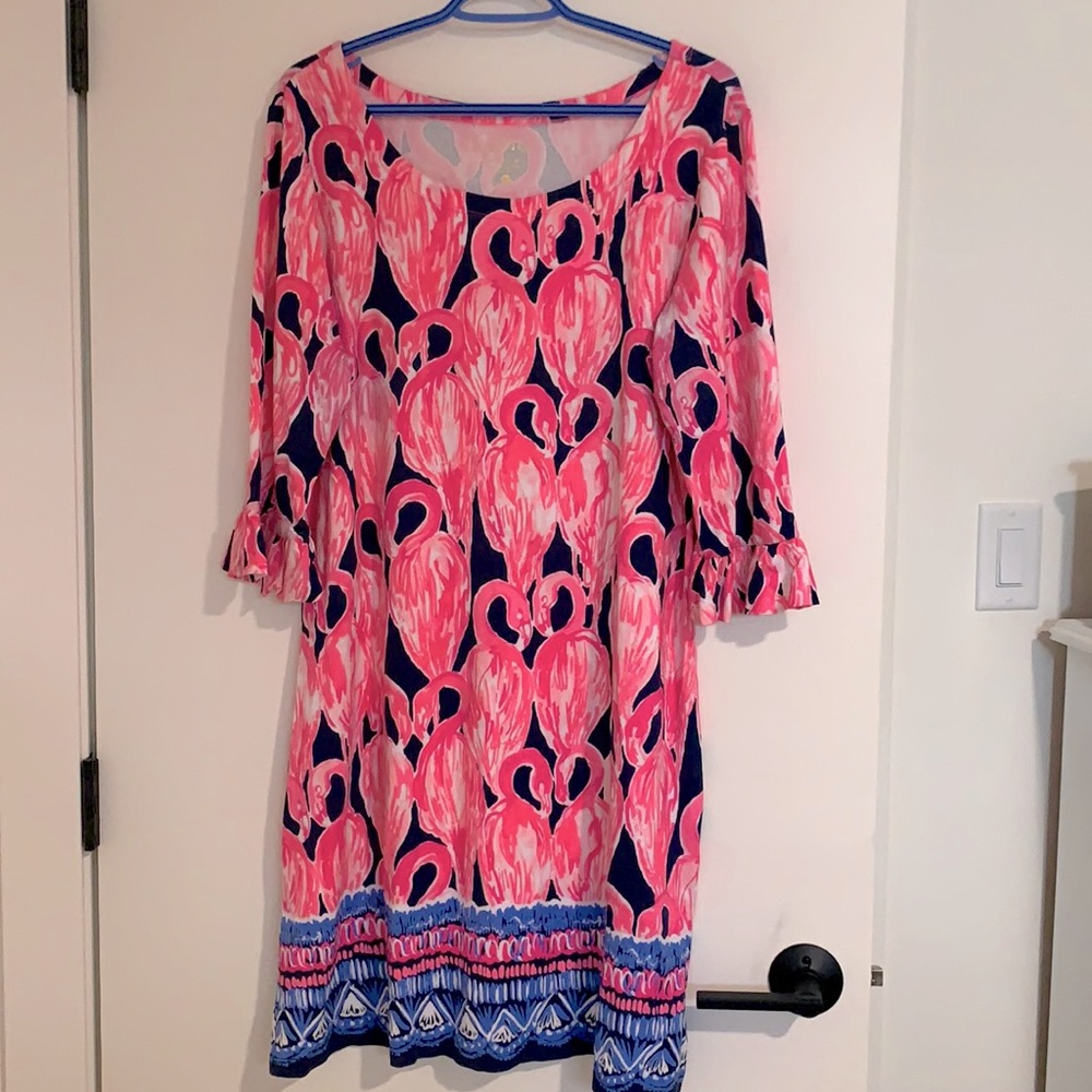 Lilly Pulitzer!! Flamingo inspired resort dress.